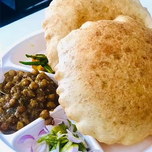 Chole Bhature Paneer Wale